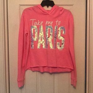 Justice Long Sleeve Color Reversing Sequins.